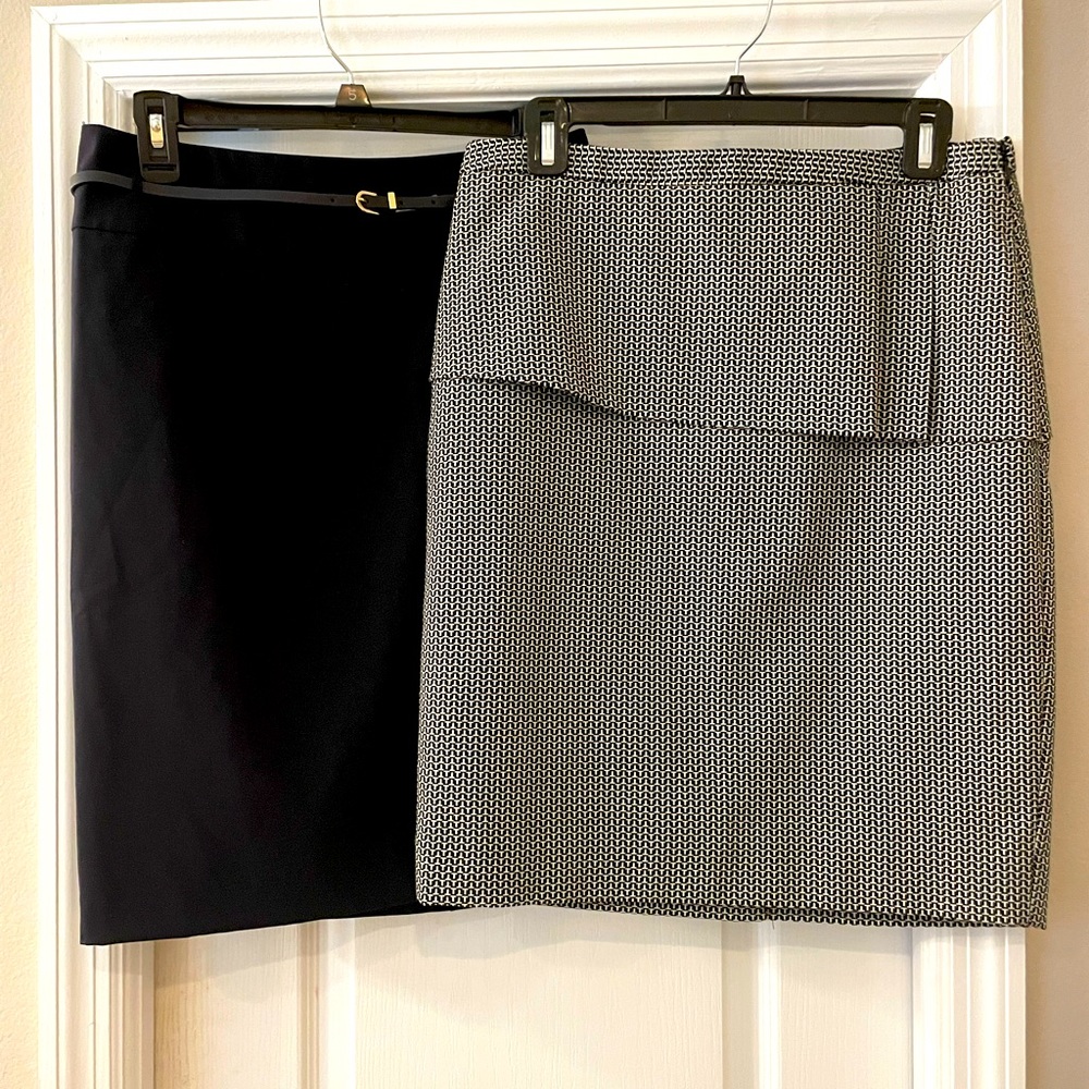 Set of two pencil skirts size 6 . The Limited & Liz Claiborne. Professional